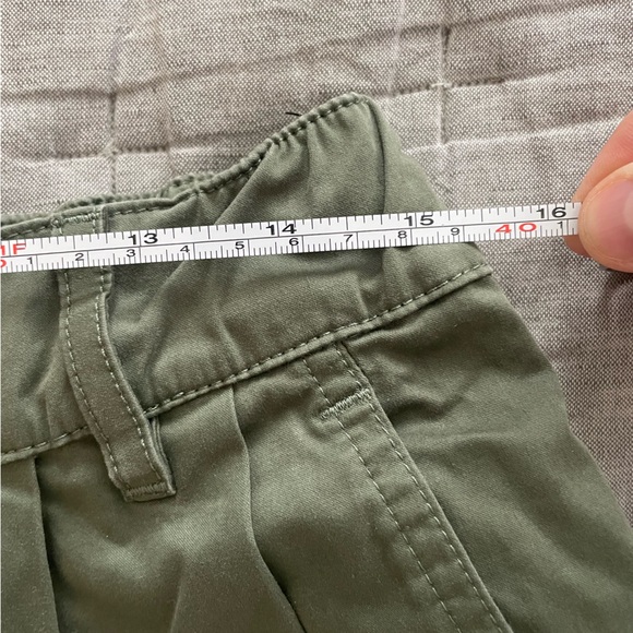 Weekend Max Mara Gitane Military Green Parachute Trousers, women’s size 29 - Picture 9 of 11